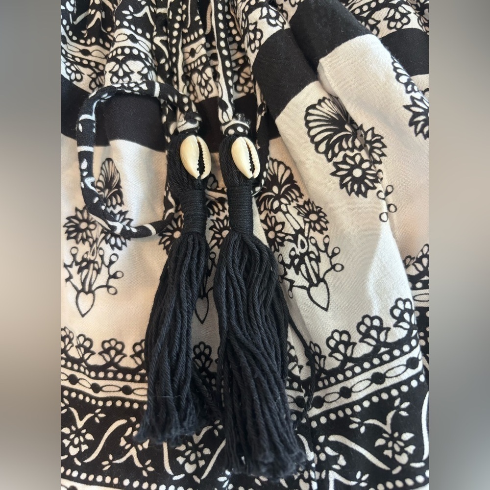 Faithfull The Brand Women's Black and White Jumpsuit size XS - Picture 4 of 8